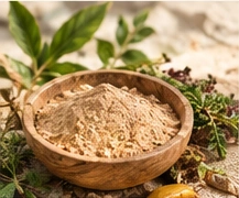 Natural herbal face pack powder